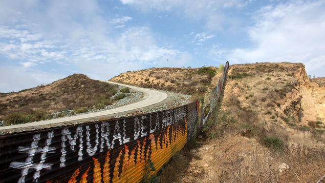 El presidente Donald Trump insiste en la construcción de un muro fronterizo para contener la migración. (Foto: AFP)