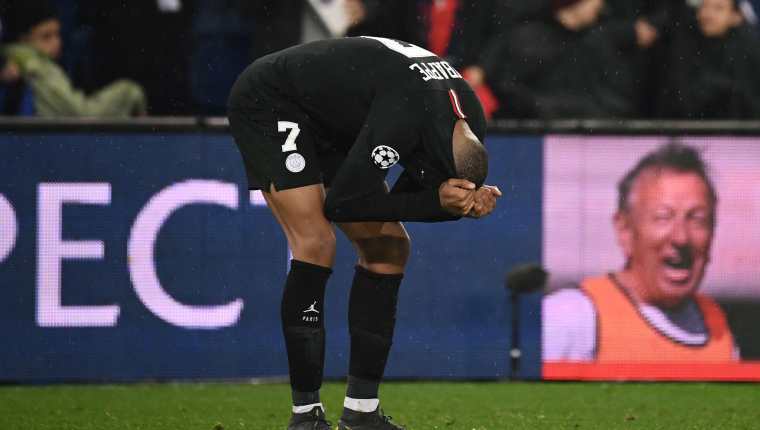 Kylian Mbappé,, jugador del París Saint-Germain. (Foto Prensa Libre: AFP)