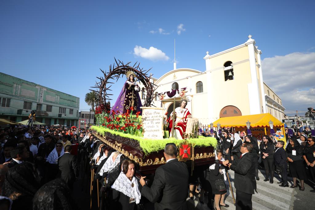 Procesión de los Siete Dolores de la Virgen de San José, zona 1. 