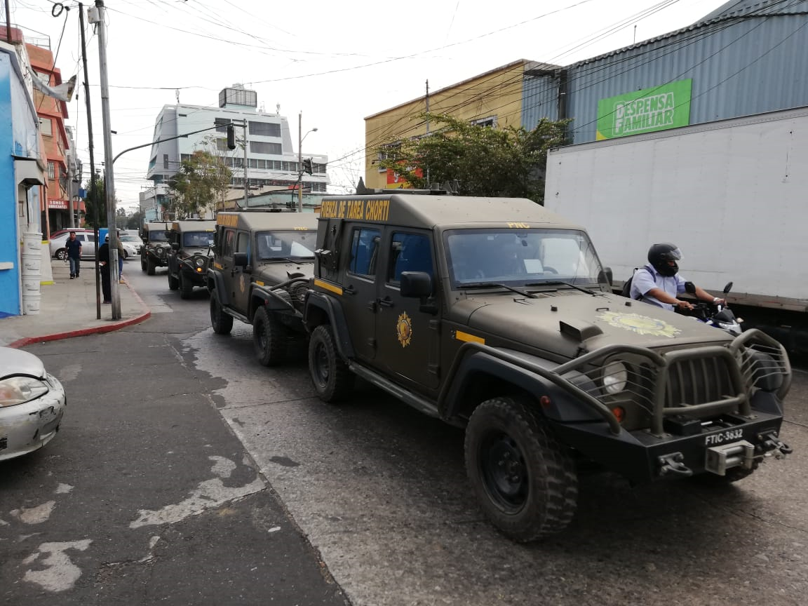 Gobernación disuelve las fuerzas de tarea Chortí, Tecún Umán y Xinca pues cree que la PNC ya puede actuar sin apoyo del Ejército