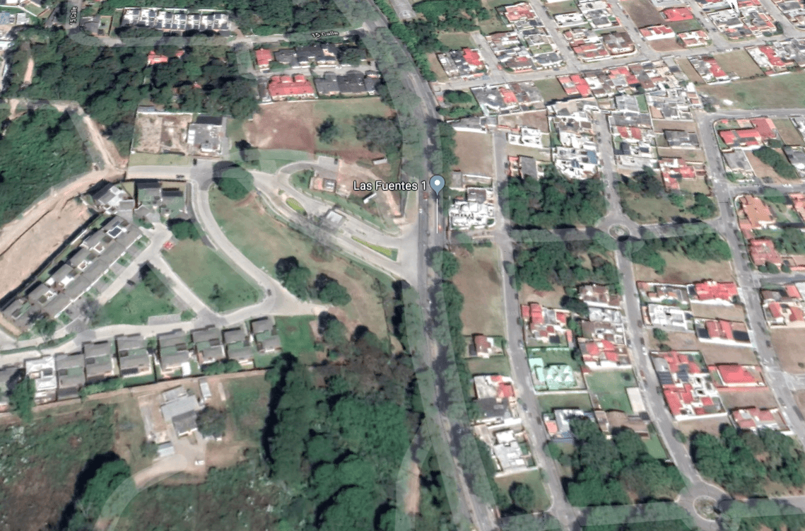 Los trabajos se efectuarán frente a la colonia las Fuentes 1, según Emetra.( Foto Prensa Libre: Google Maps)