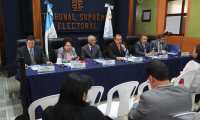 El TSE garantiza transparencia del proceso electoral. (Foto Prensa Libre: Érick Ávila)