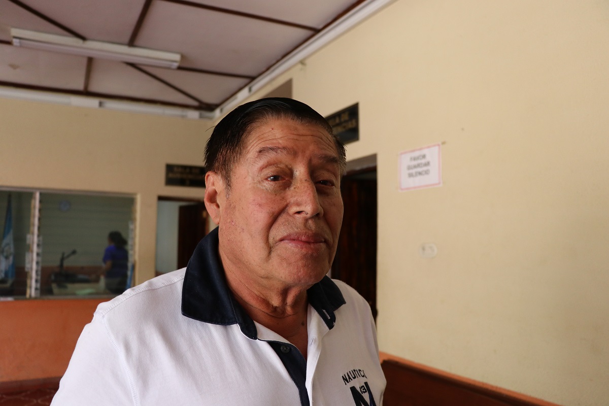 El exalcalde de Santiago Sacatepéquez, Manuel Augusto Navas Navas, fue condenado por peculado. (Foto Prensa Libre: Julio Sicán).