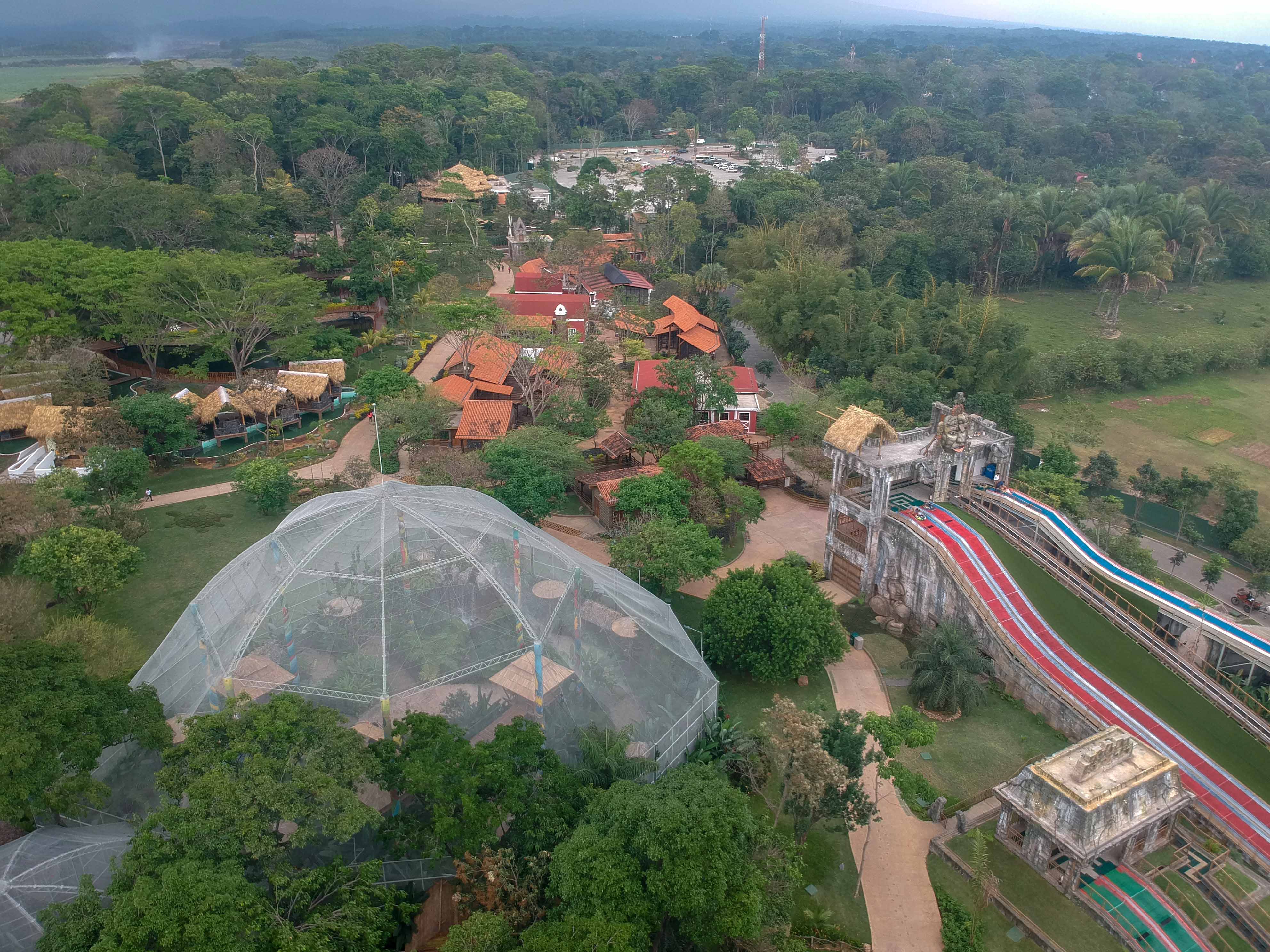 Guatemágica es una de las ciudades emergentes proyectadas  que podría desarrollar la industria turística en la zona sur del país al aprovechar desde ya instalaciones del Irtra entre otras. (Foto Prensa Libre: Rolando Miranda)