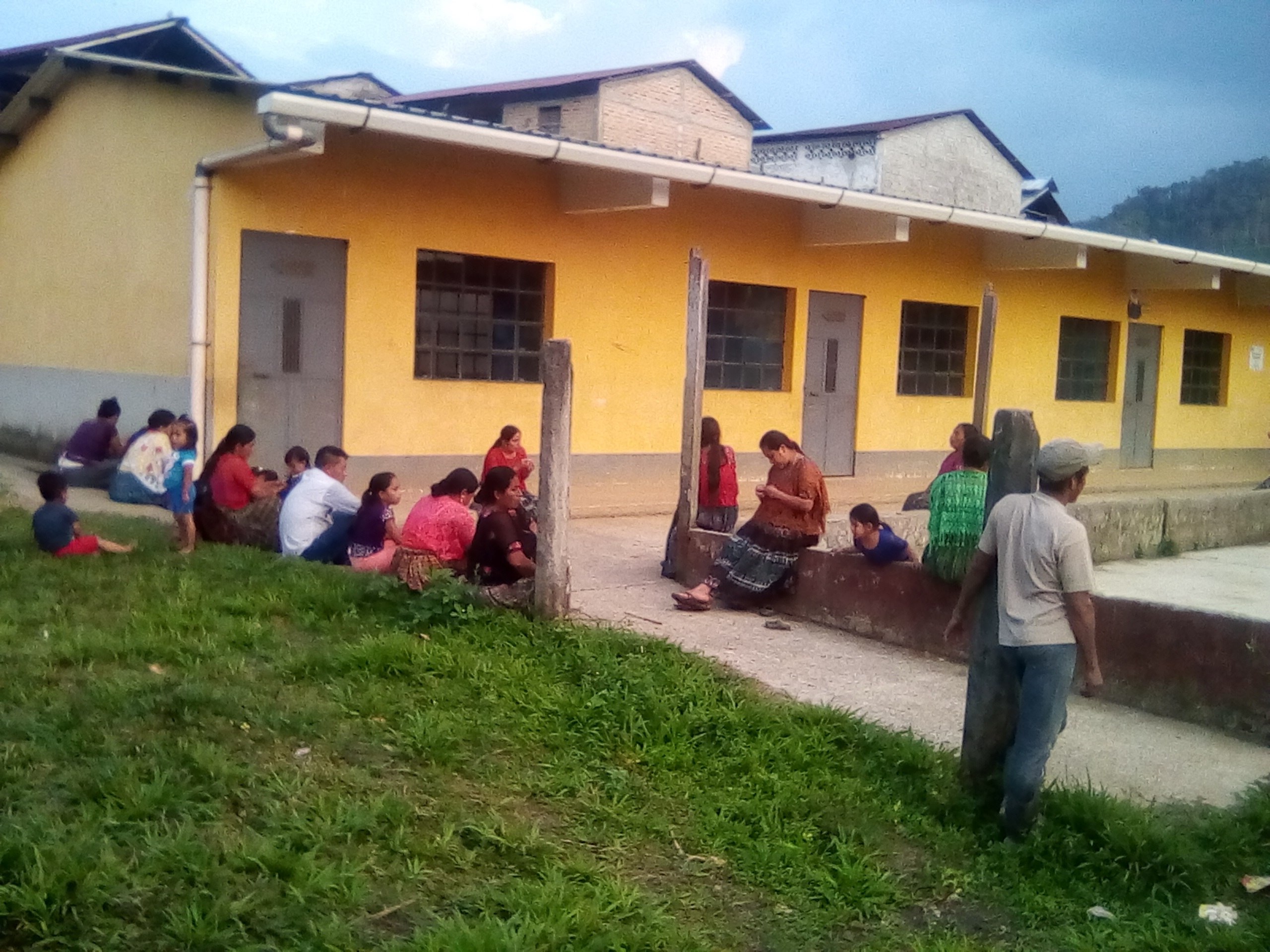 Escuela de Nueva Esperanza, Uspantán, Quiché, permanece cerrada. (Foto Prensa Libre: Héctor Cordero).