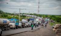 Transporte de carga en Nicaragua enfrenta varios obstáculos en ese país desde que surgió la crisis sociopolítica en abril del 2018. (Foto, Prensa Libre: Hemeroteca PL).