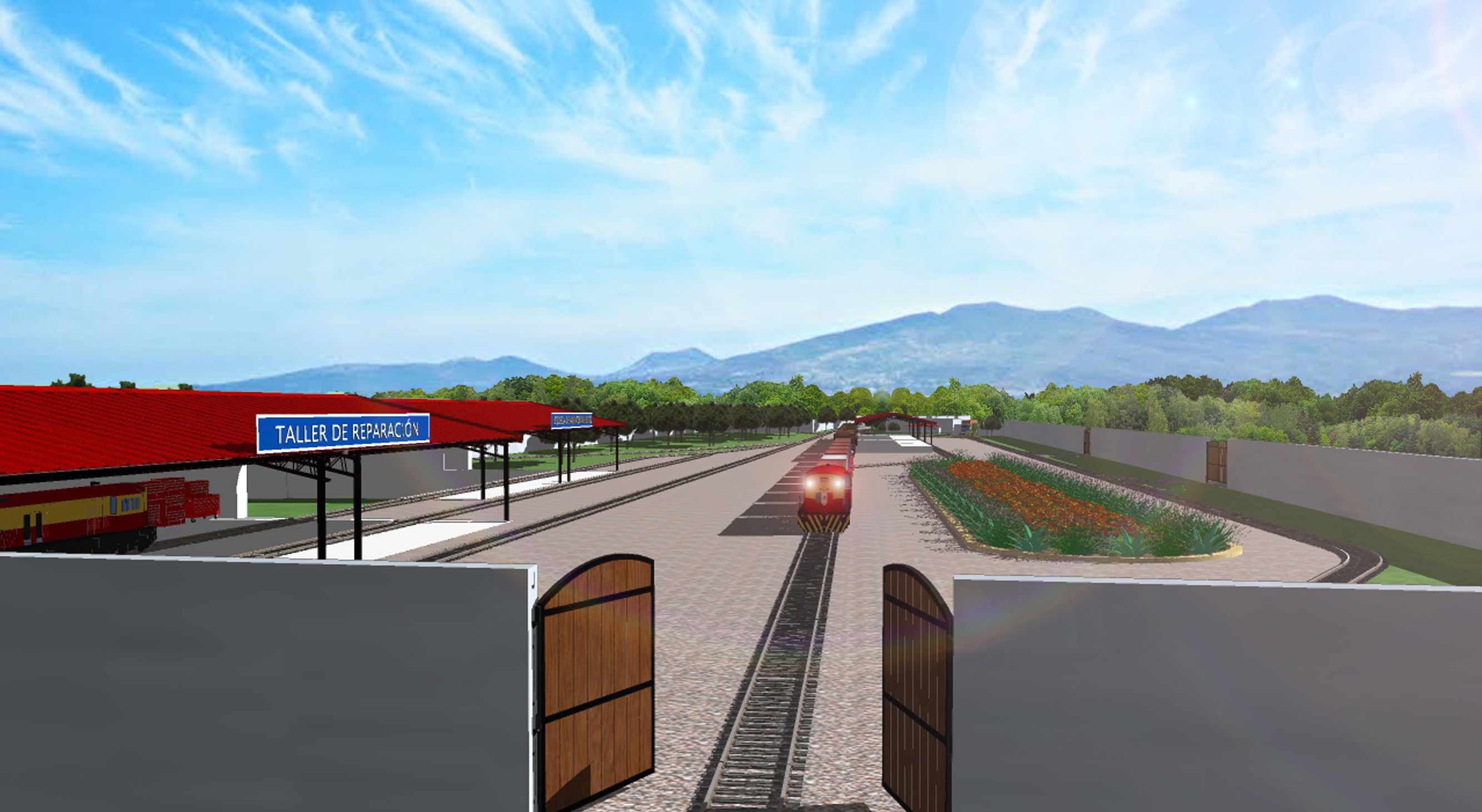 Este año podría entrar en operación el tren de México hacia Guatemala en un sistema multimodal, según informaron ayer las autoridades. (Foto Prensa Libre: Anadie)