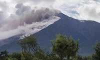 El Volcán de Fuego realizó una violenta erupción el 3 de junio del 2018 (Foto Prensa Libre: Hemeroteca PL) 