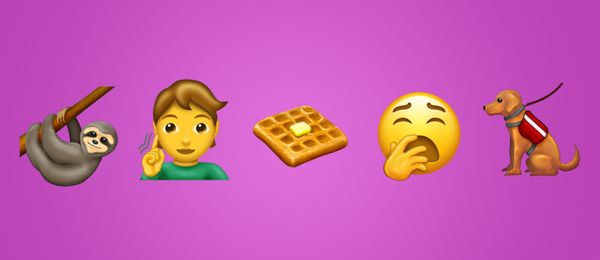 Estos son los nuevos emojis que llegarán en 2019. (Foto Prensa Libre: Emojipedia)