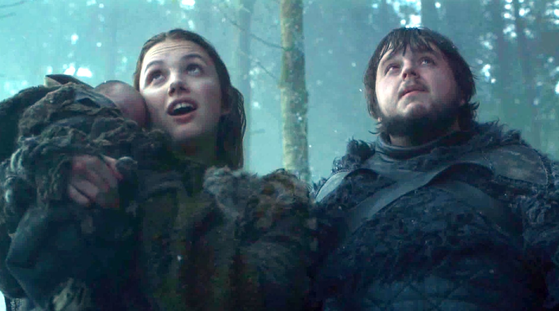 Gilly y Samwell Tarly tendrán un papel determinante en la última temporada de Game of Thrones. (Foto Prensa Libre: HBO)