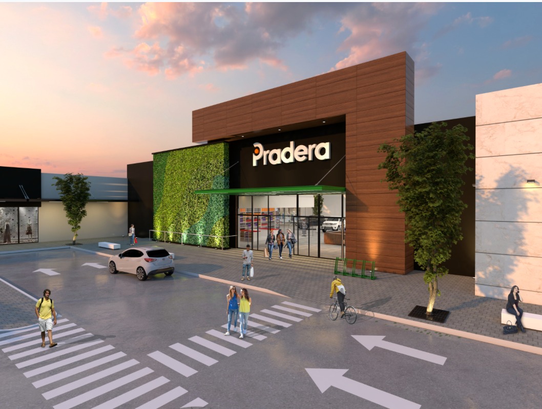 Así se verá el centro comercial Pradera Zacapa. (Foto Prensa Libre: Cortesía)