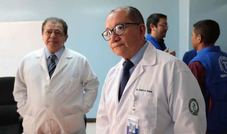 Edwin Bravo ocupó la dirección del hospital desde febrero de 2018. (Foto Prensa Libre: Hemeroteca PL)