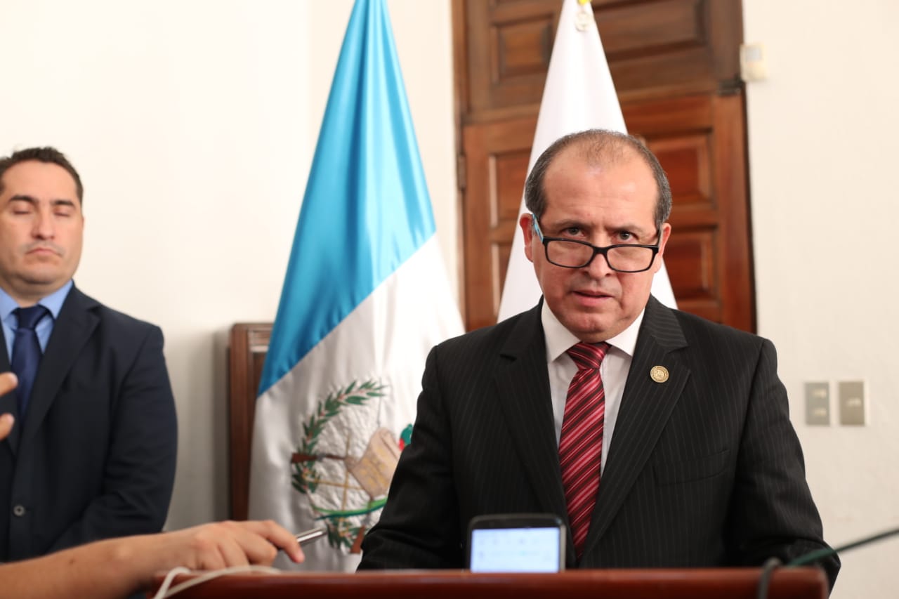 Nester Vásquez, presidente de CSJ. (Foto Prensa Libre: Hemeroteca PL)