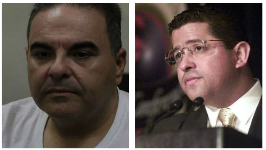 Elías Antonio Saca y el ya fallecido Francisco Flores fueron acusados, por el delito de lavado de dinero. (Foto Prensa Libre: Hemeroteca PL) 