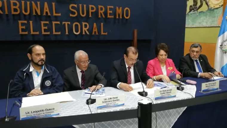 Magistrados del TSE estudiarán posibles reformas a la Ley Electoral luego del proceso de 2019.  (Foto Prensa Libre: Hemeroteca PL)