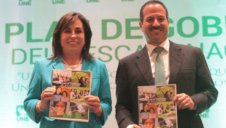 Sandra Torres y Mario Leal Castillo participaron en las elecciones presidenciales del 2015. (Foto HemerotecaPL)