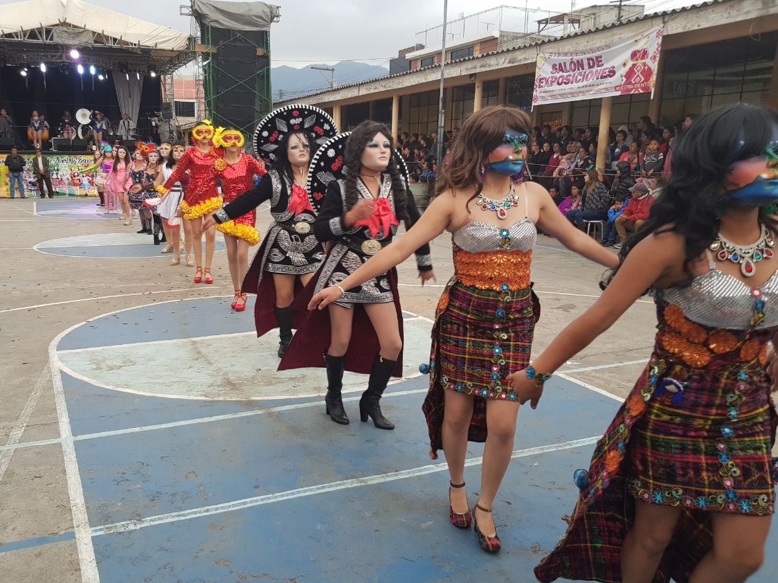 El Convite Siete de Abril ha representado a La Esperanza en fiestas y bailes en los departamentos del occidente. (Foto Prensa Libre: Cortesía)
