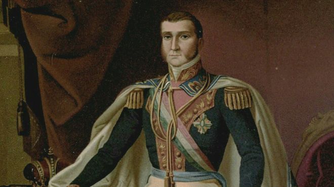 Agustín de Iturbide fue declarado emperador de México con el nombre de Agustín I, después de la independencia de España... y a su imperio se unieron territorios centroamericanos. CASAIMPERIAL.ORG