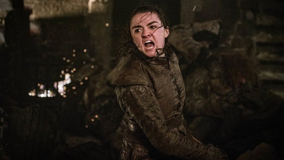 Arya Stark fue una de las grandes protagonistas del episodio 3 de la temporada 8 de Juego de Tronos. ¿Será ella y no Jon Snow el príncipe que fue prometido? (Foto Prensa Libre: HBO)