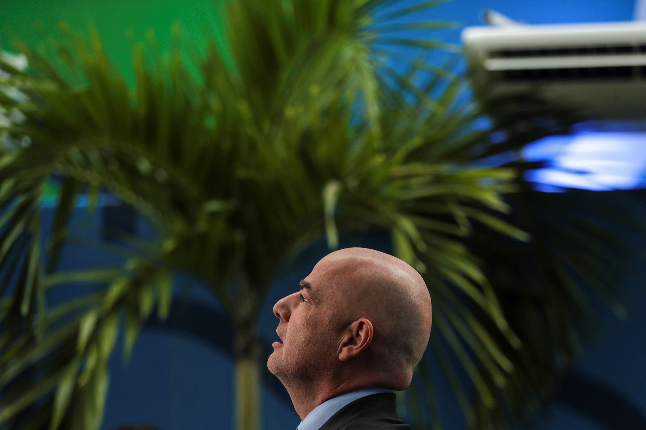 El presidente de la Fifa, Gianni Infantino, es el único candidato para las elecciones del máximo ente. (Foto Prensa Libre: EFE) 