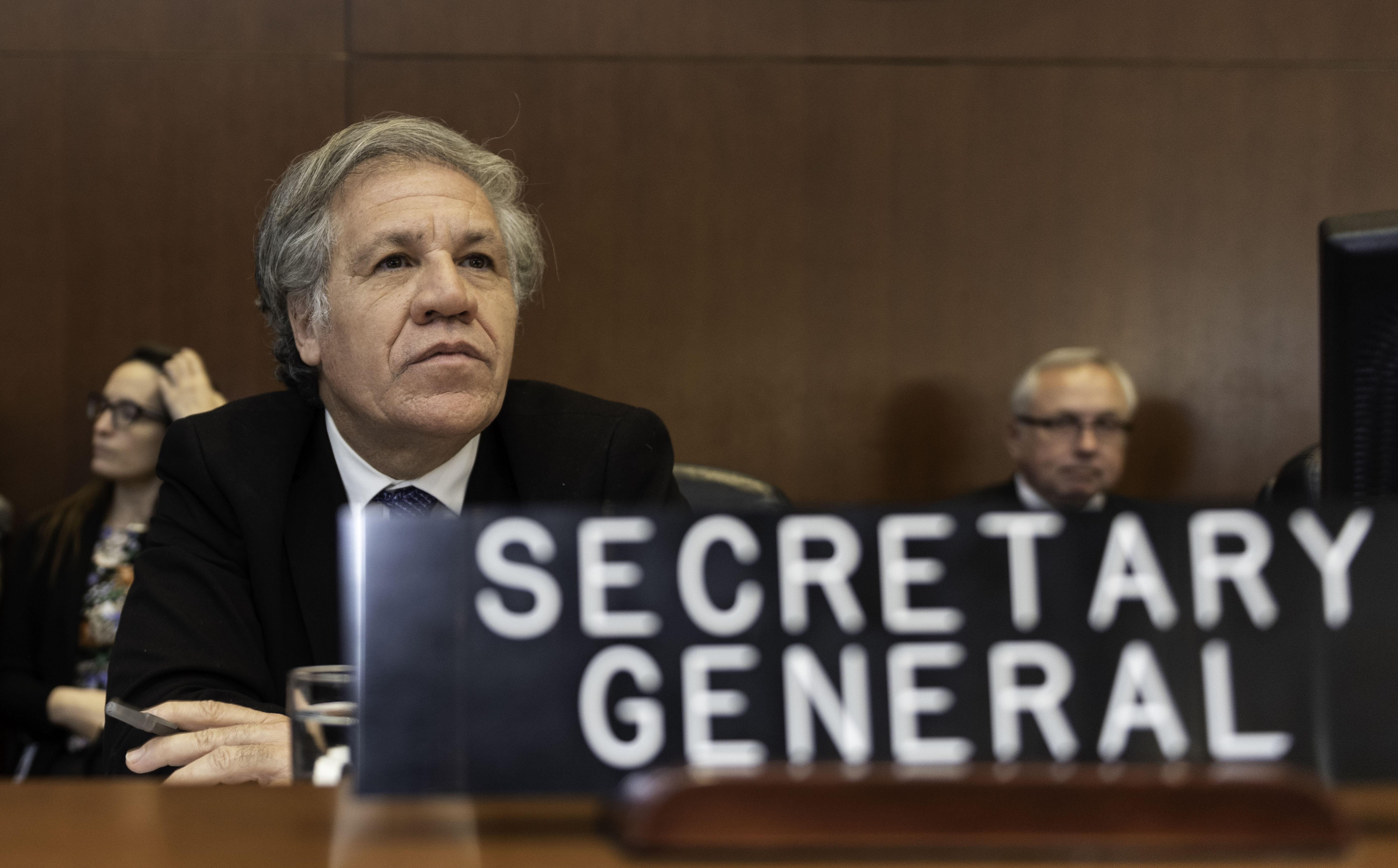 Luis Almagro, Secretario General de OEA (Foto Prensa Libre: Hemeroteca PL)
