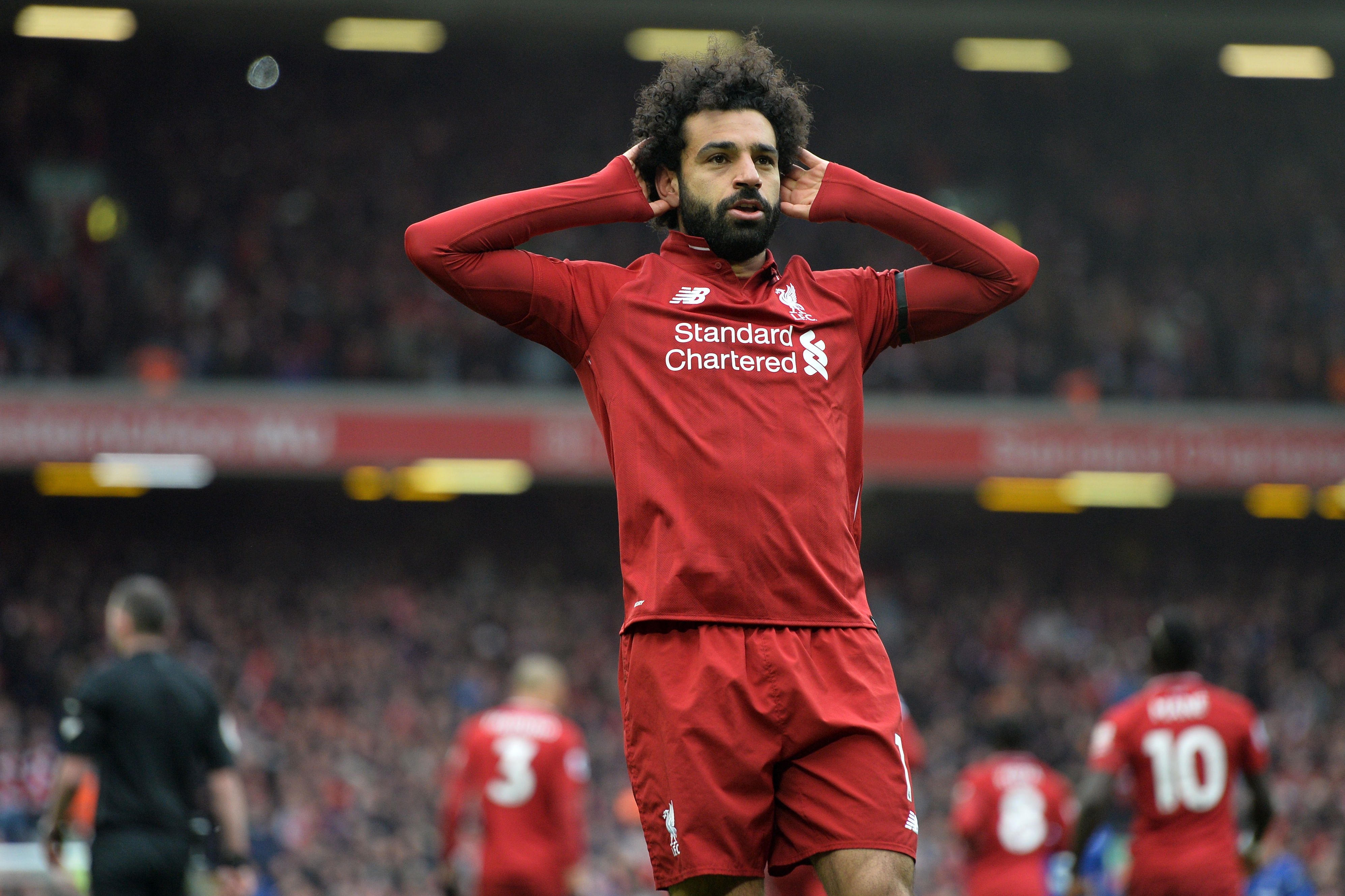 Mohamed Salah fue determinante para el triunfo del Liverpool. (Foto Prensa Libre:
EFE)