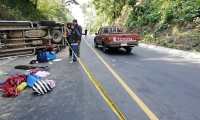Los accidentes de tránsito han sido la principal causa de muerte en esta Semana Santa. (Foto Prensa Libre: Mynor Toc)