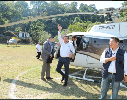 Contraloría aún no establece si helicóptero de Mario Estrada fue contratado por Gobernación