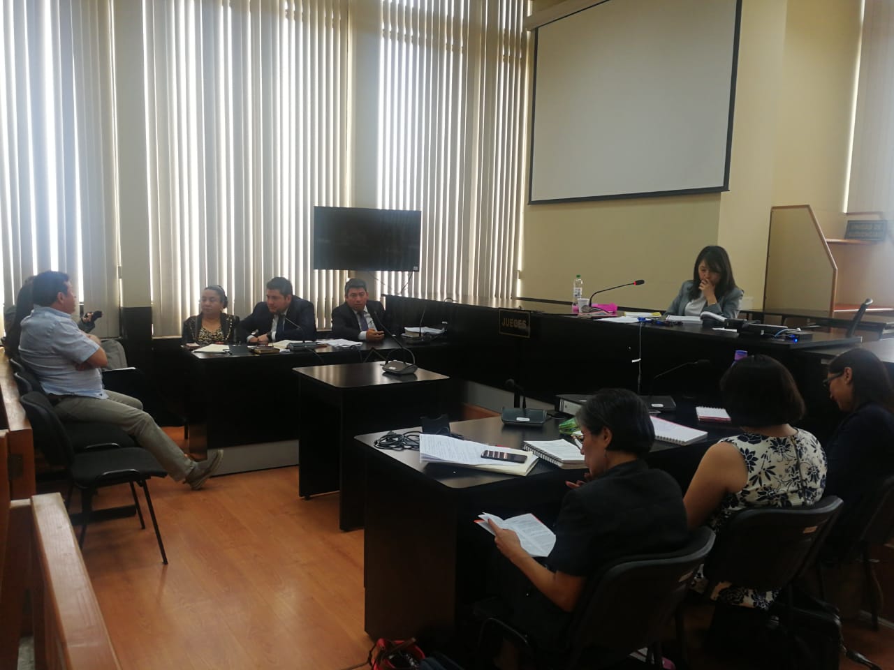 La jueza Erika Aifán deberá agendar la audiencia del ofrecimiento de las pruebas y revisión de medidas de coerción del caso Comisiones Paralelas. (Foto Prensa Libre: Hemeroteca PL)