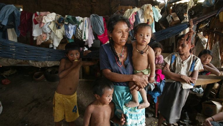 Uno de cada dos niños en Guatemala padece de desnutrición crónica. (Foto Prensa Libre: Hemeroteca PL) 