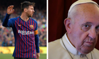 Lionel Messi es calificado por muchos como el 'dios' del futbol. (Foto Prensa Libre: AFP) 