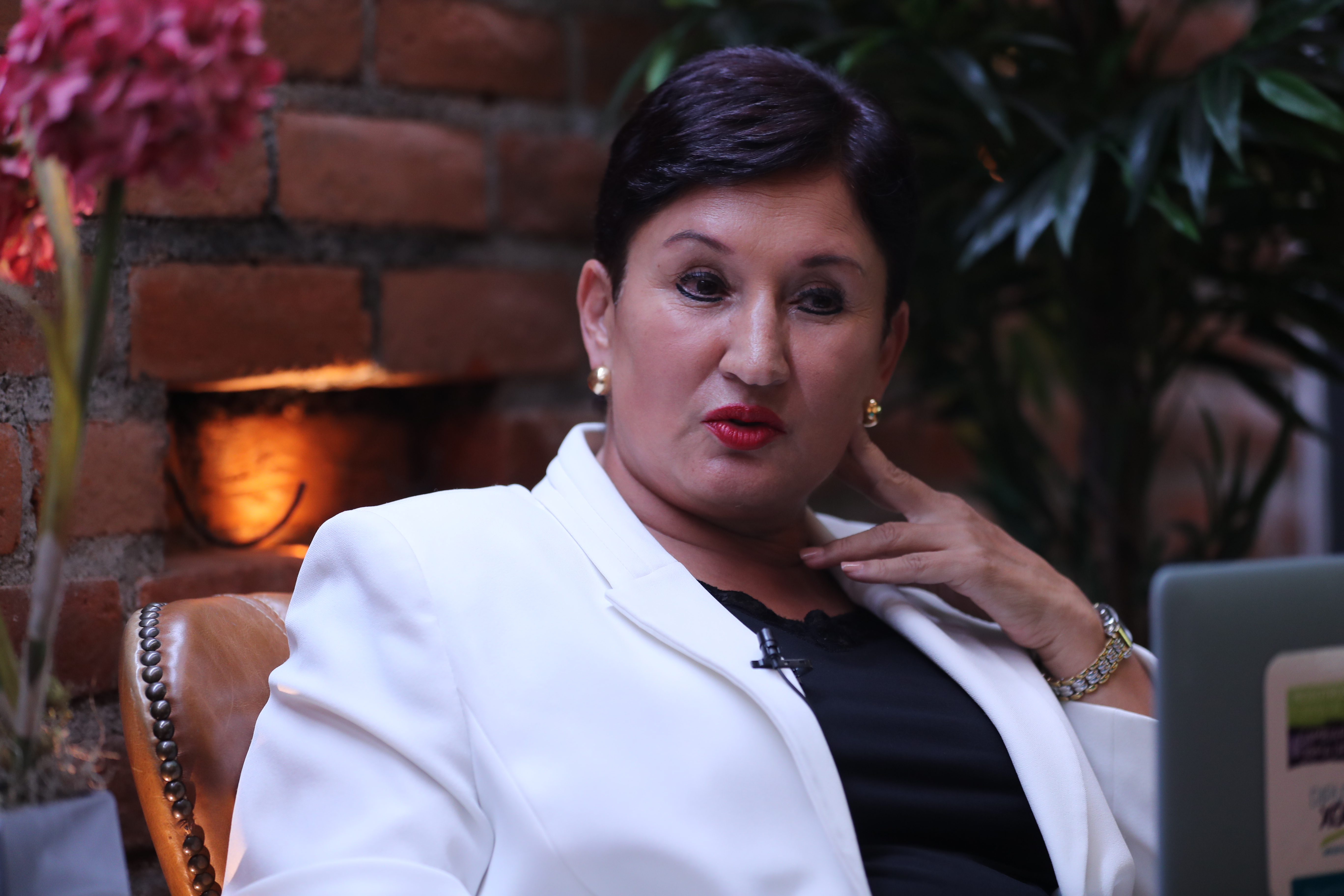 Thelma Aldana, candidata presidencial proclamada por el Movimiento Semilla. (Foto Prensa Libre: Hemeroteca PL)