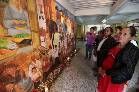 A partir de las nueve de la mañana se abre al público el mural Memoria Viva.