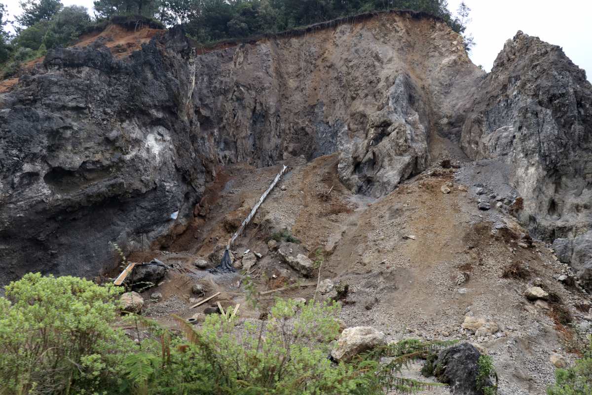 Extracción ilegal de materiales pone en riesgo varias montañas de Huehuetenango