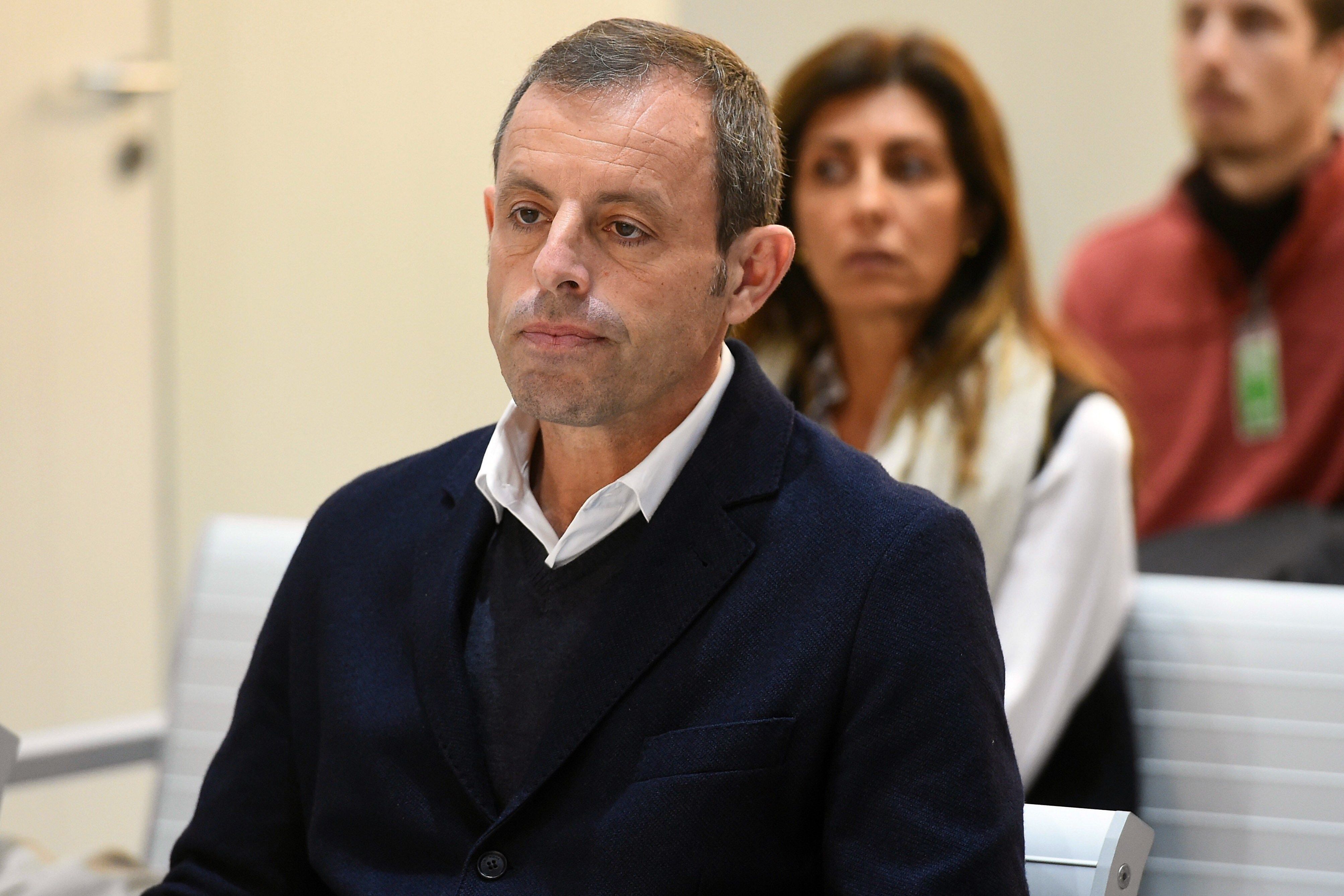 Sandro Rosell, expresidente de FC Barcelona. (Foto Prensa Libre: AFP)