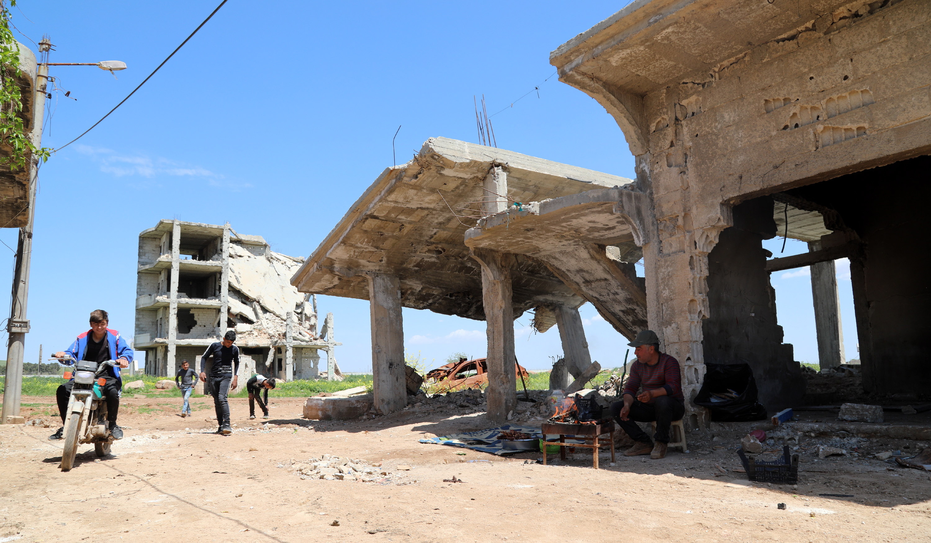 Siria permanece afectada por los bombardeos rusos. (Foto Prensa Libre: EFE). 