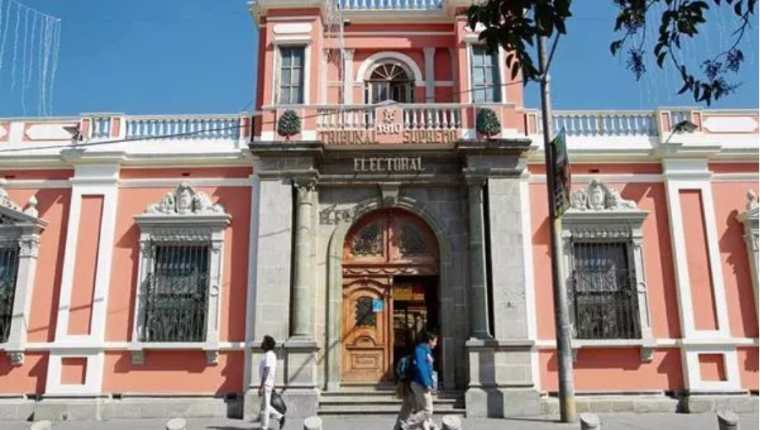 Sede del Tribunal Supremo Electoral en la capital. (Foto Prensa Libre: Hemeroteca PL) 