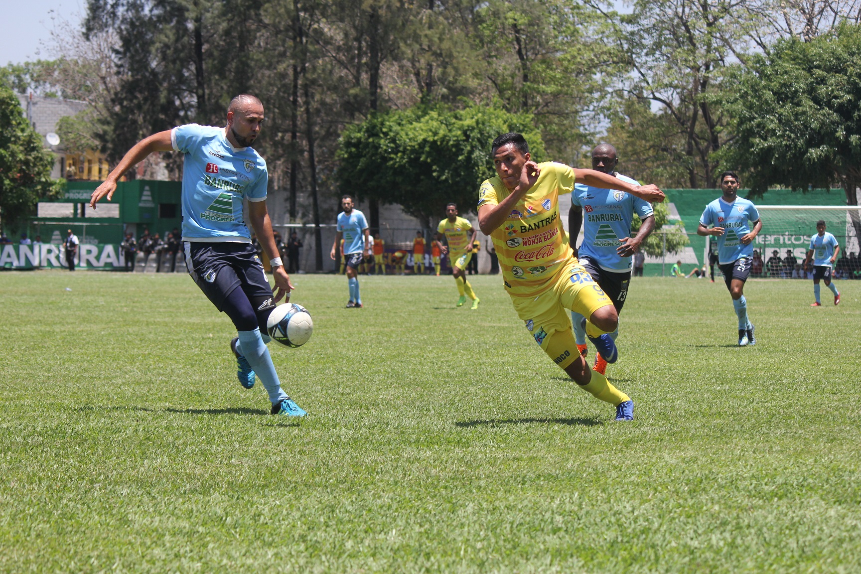 El delantero Gerson Tinoco ha marcado tres goles en el Clausura 2019. (Foto Prensa Libre: Luis López)