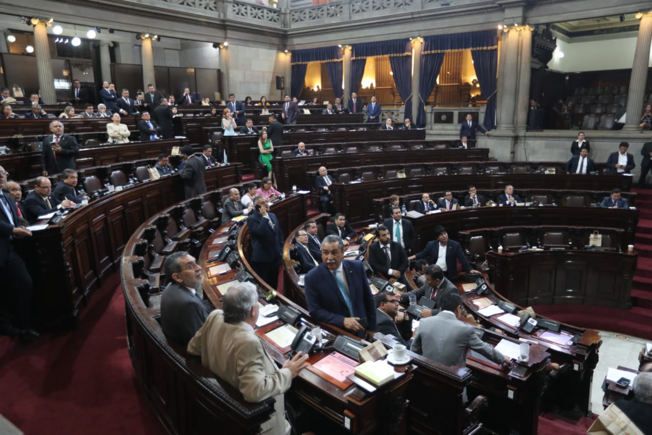 La ley fue aprobada con 124 votos a favor. (Foto Prensa Libre: Érick Ávila)