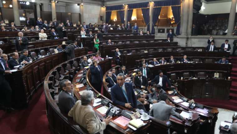 La ley fue aprobada con 124 votos a favor. (Foto Prensa Libre: Érick Ávila)