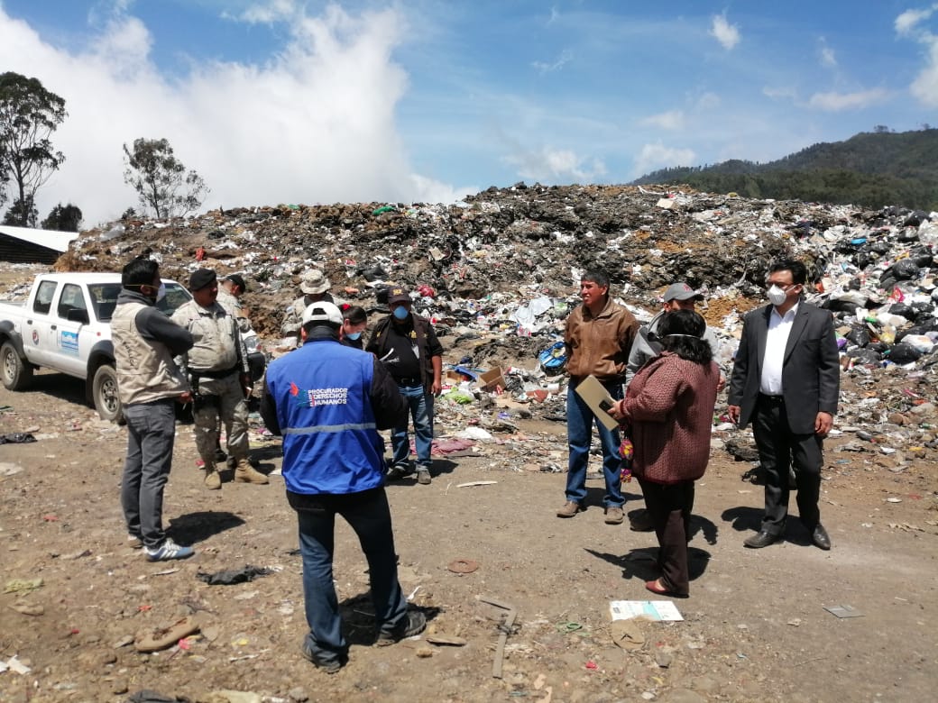 Ministerio PÃºblico verifica incendio en vertedero municipal por contaminaciÃ³n en el Palajunoj â Prensa Libre