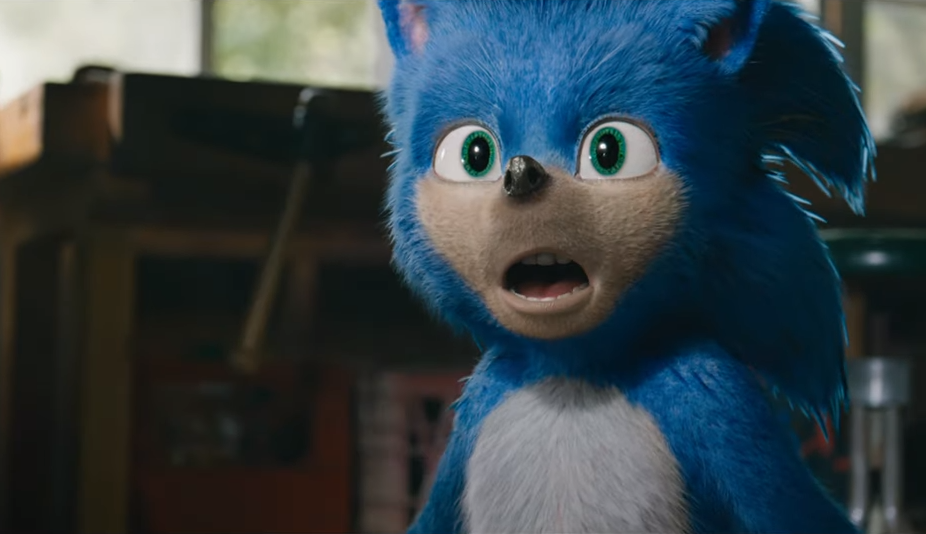 Sonic, el erizo, en 2019 y en su primera película live-action. (Foto Prensa Libre: Paramount Pictures)