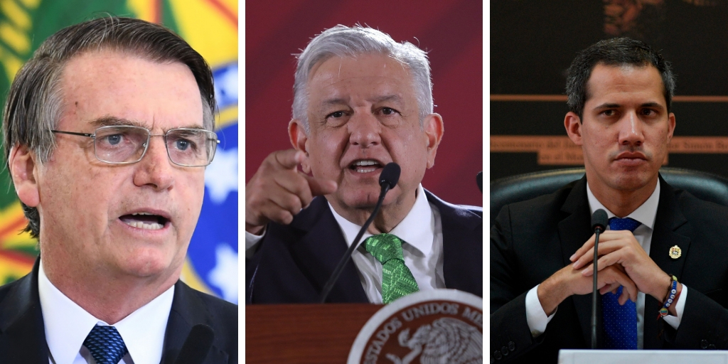 Guaidó, López Obrador y Bolsonaro incluidos en lista de influyentes de Time