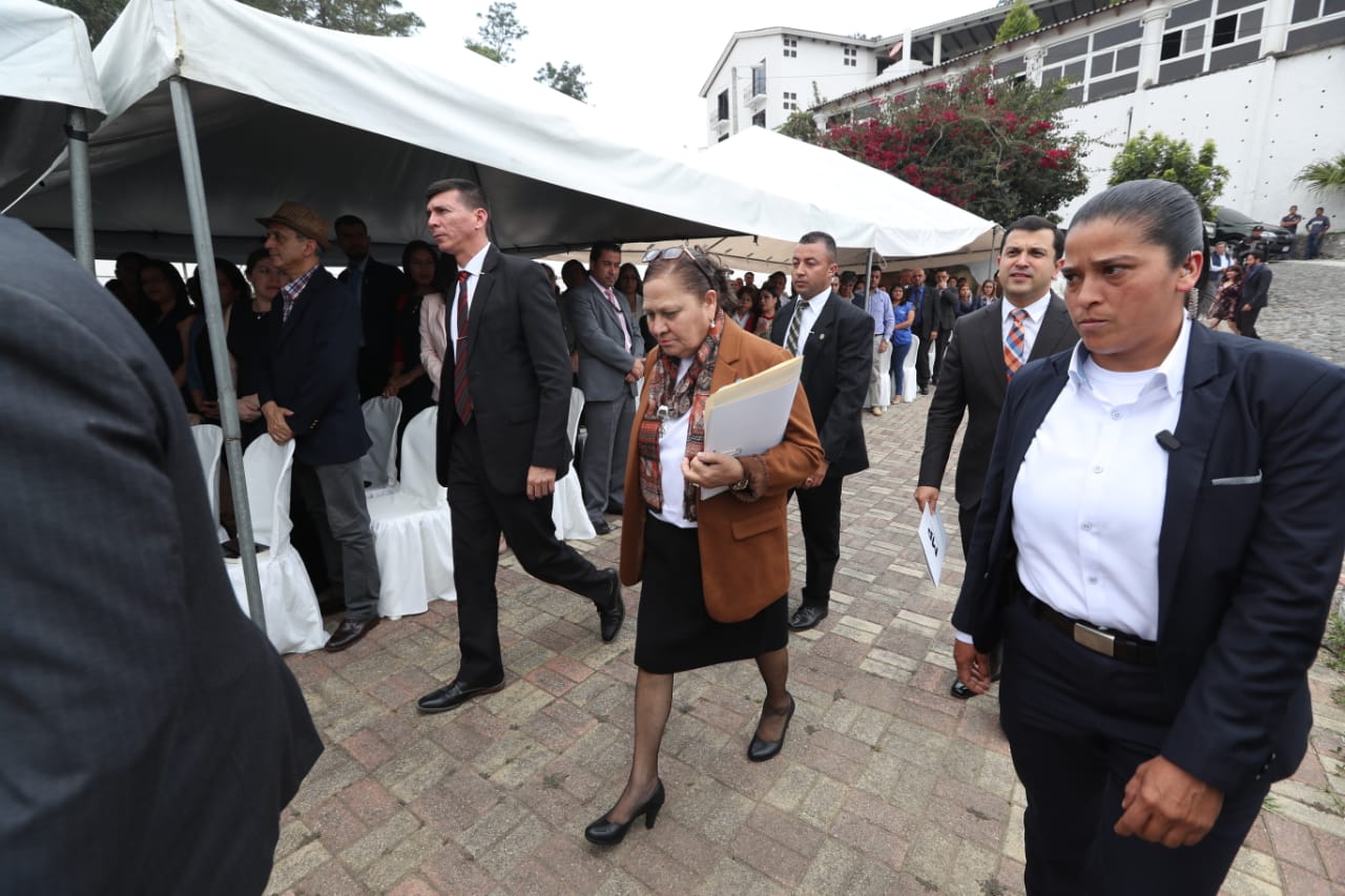 María Consuelo Porras, fiscal general. (Foto Prensa Libre: Esbin García)