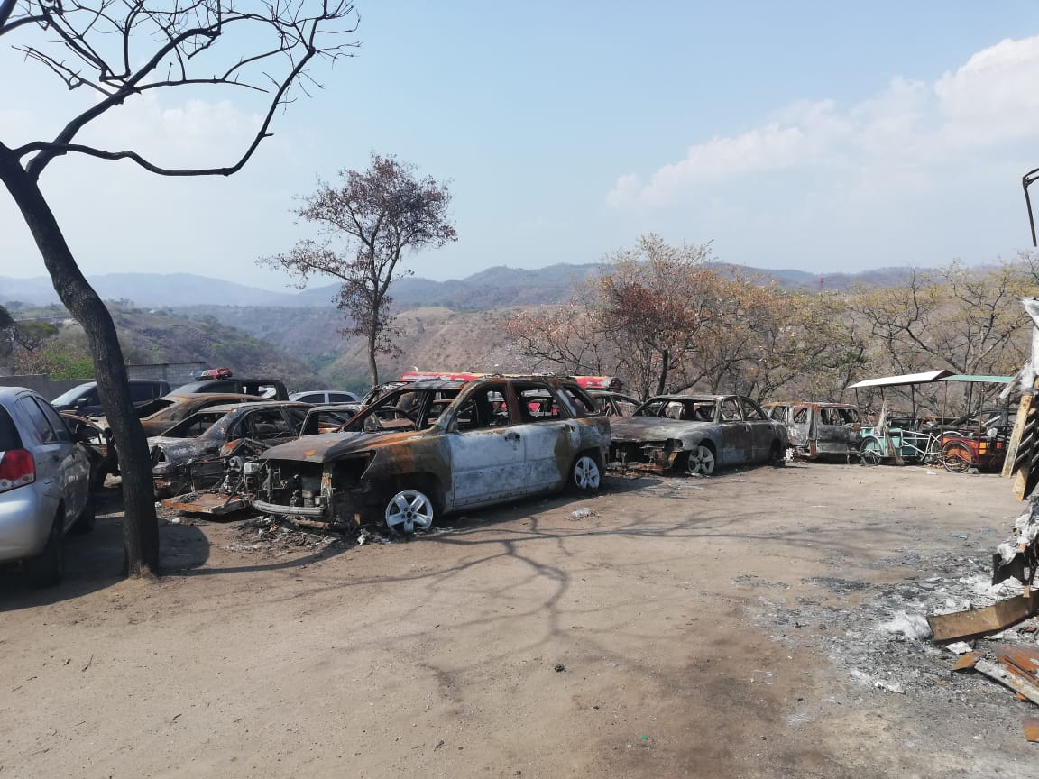 Los vehículos consignados en los predios están expuestos a robos y siniestros. (Foto Prensa Libre: Hemeroteca) 