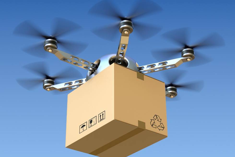 Según Wing, una empresa hermana de Google, sus drones han hecho unos 70,000 vuelos de prueba para hacer entregas de paquetes. (Foto Prensa Libre: Vanguardia.com.mx)