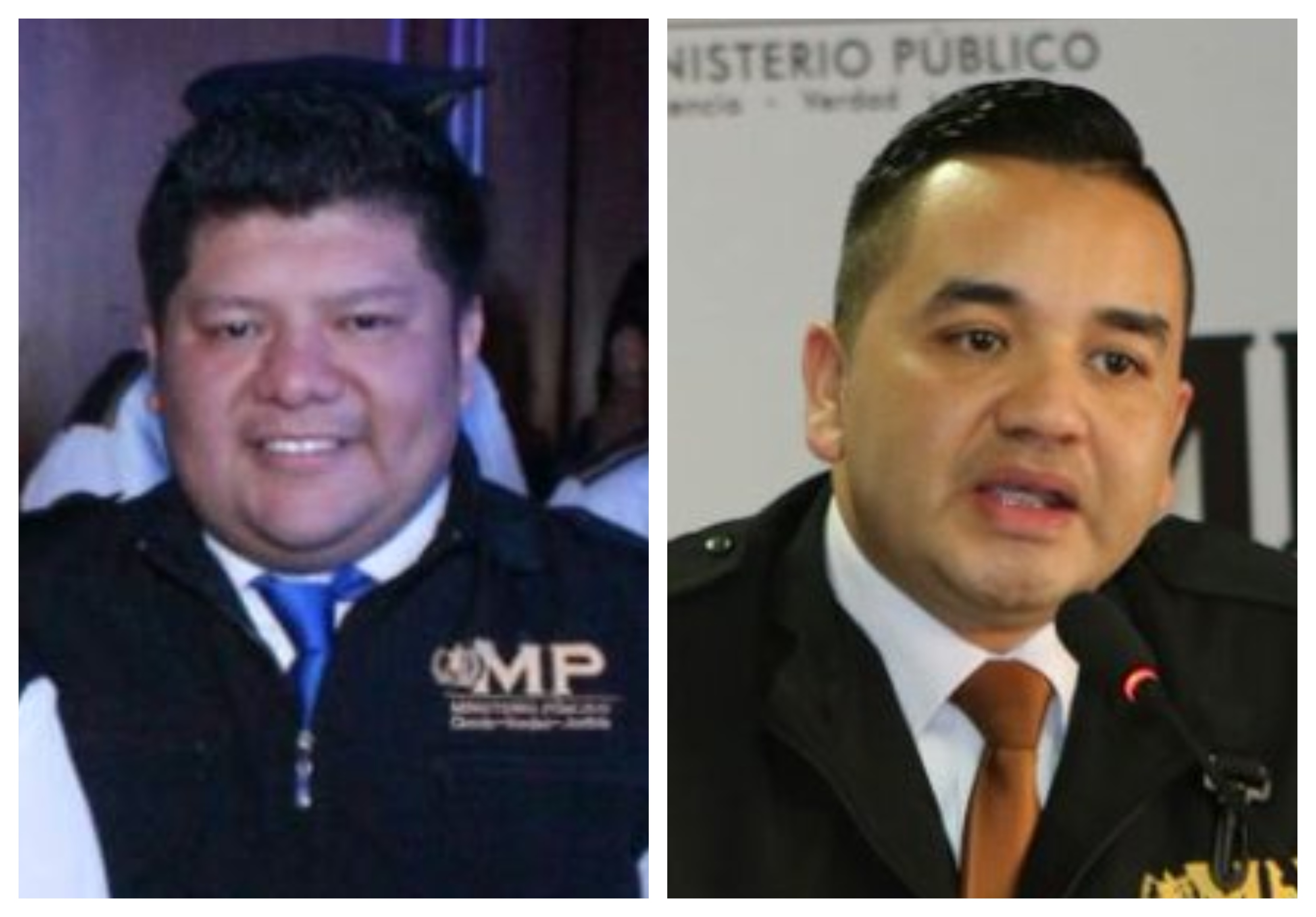 Brenner López y Melvin Silvestre, jefe y jefe adjunto de la Fiscalía de Delitos Económicos. (Foto Prensa Libre: Hemeroteca PL)