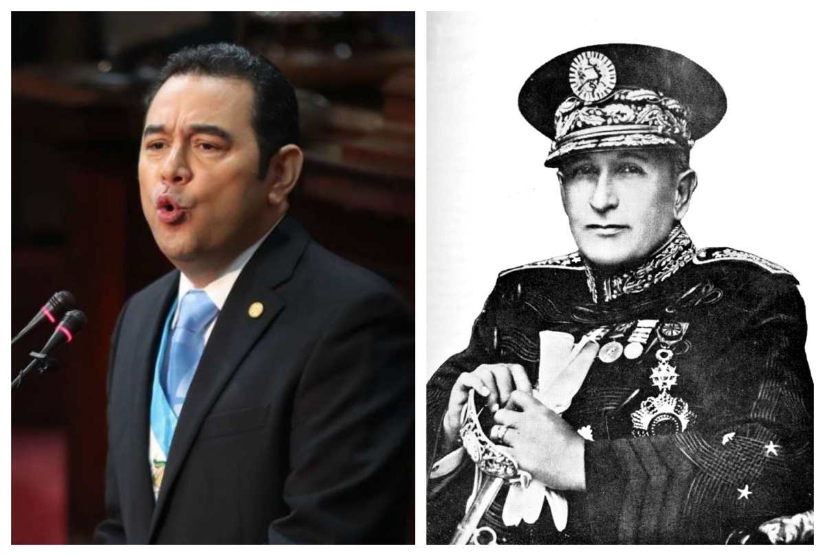 Por qué el ministro de Comunicaciones comparó a Jimmy Morales con Jorge Ubico