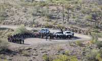 Un grupo de indocumentados es interceptado por la Patrulla Fronteriza de EE. UU. (Foto: CBP)