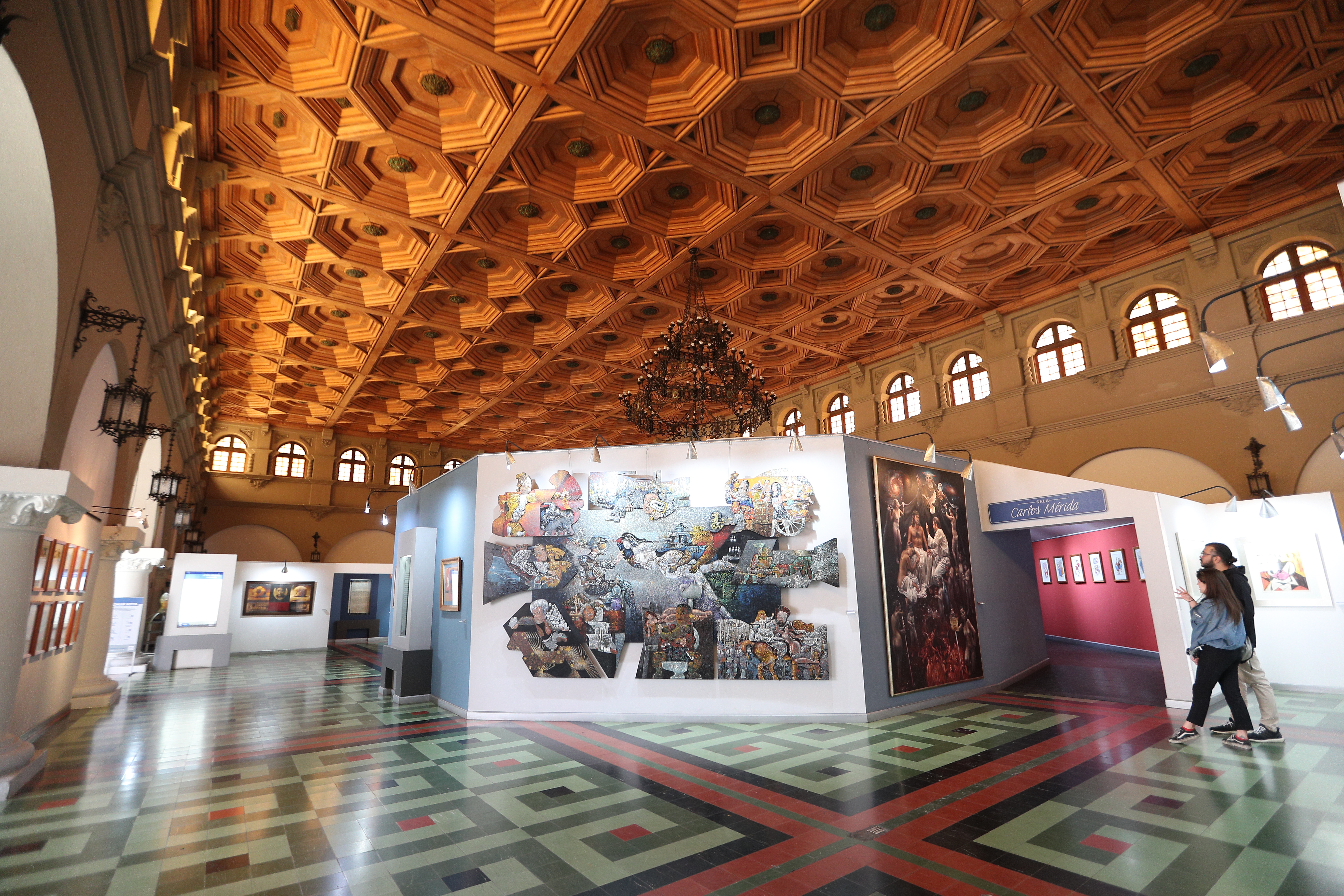 Museo de Arte Moderno y la exposición del artista Tamayo será parte de la muestra de la noche de los Museos el próximo sábado. (Foto Prensa Libre: Carlos Hernández Ovalle)